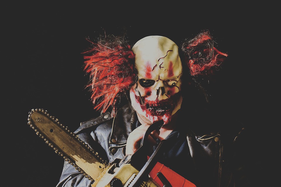 300914…
Payout: 0.000 HBD$75 Up for Grabs ~ Love them or Hate Them ~ Clowns & Scarecrows CONTEST 2018
2018-10-02 00:16![Clown-Horror-Clown-Mass-Murderer-Chainsaw-Mask-3593409.jpg
